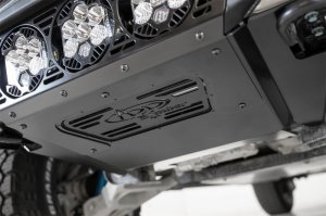Ford Raptor F-150 Bumper - Front - Addictive Desert Designs - Bomber - Hammer Black with Satin Black panels - `17-`20 Ford Raptor F-150 Bumper - Front - Addictive Desert Designs - Bomber - Hammer Black with Satin Black panels - `17-`20